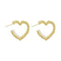 Shangjie Oem Aretes Wholesale 925 Boucles d&#39;oreilles en argent Fashion Perle Geométrique Oreille de boucle d&#39;oreilles Charmes Femmes